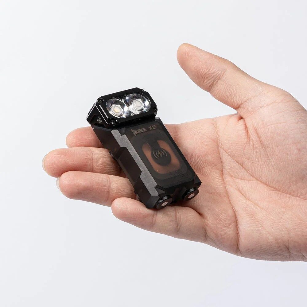 Wuben Lights Lightok X3 Owl EDC Flashlight - Your Best Owl Light Choice - Black – Bild 5
