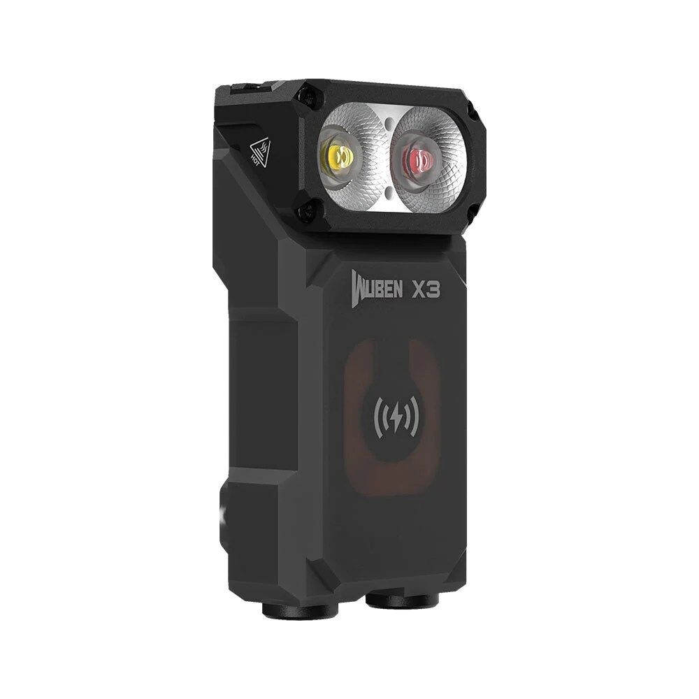 Wuben Lights Lightok X3 Owl EDC Flashlight - Your Best Owl Light Choice - Black – Bild 6