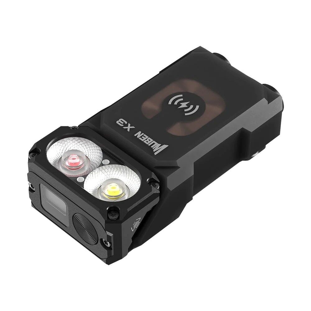 Wuben Lights Lightok X3 Owl EDC Flashlight - Your Best Owl Light Choice - Black – Bild 4