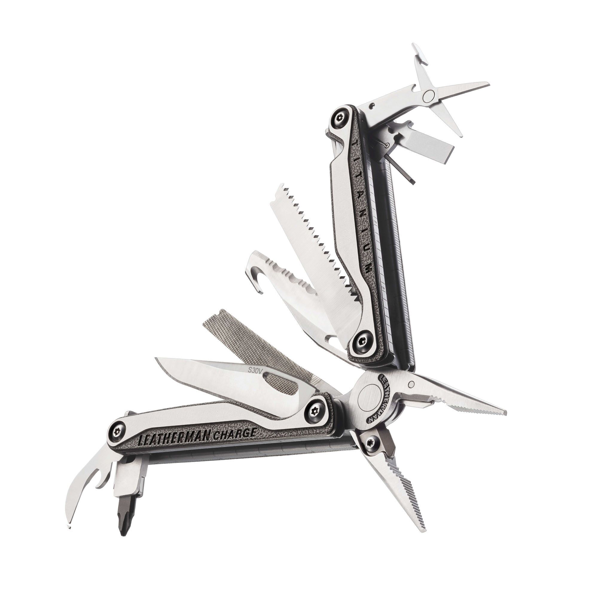 Leatherman CHARGE+ TTI (19 tools) + clip + holster + bit set - Image 3
