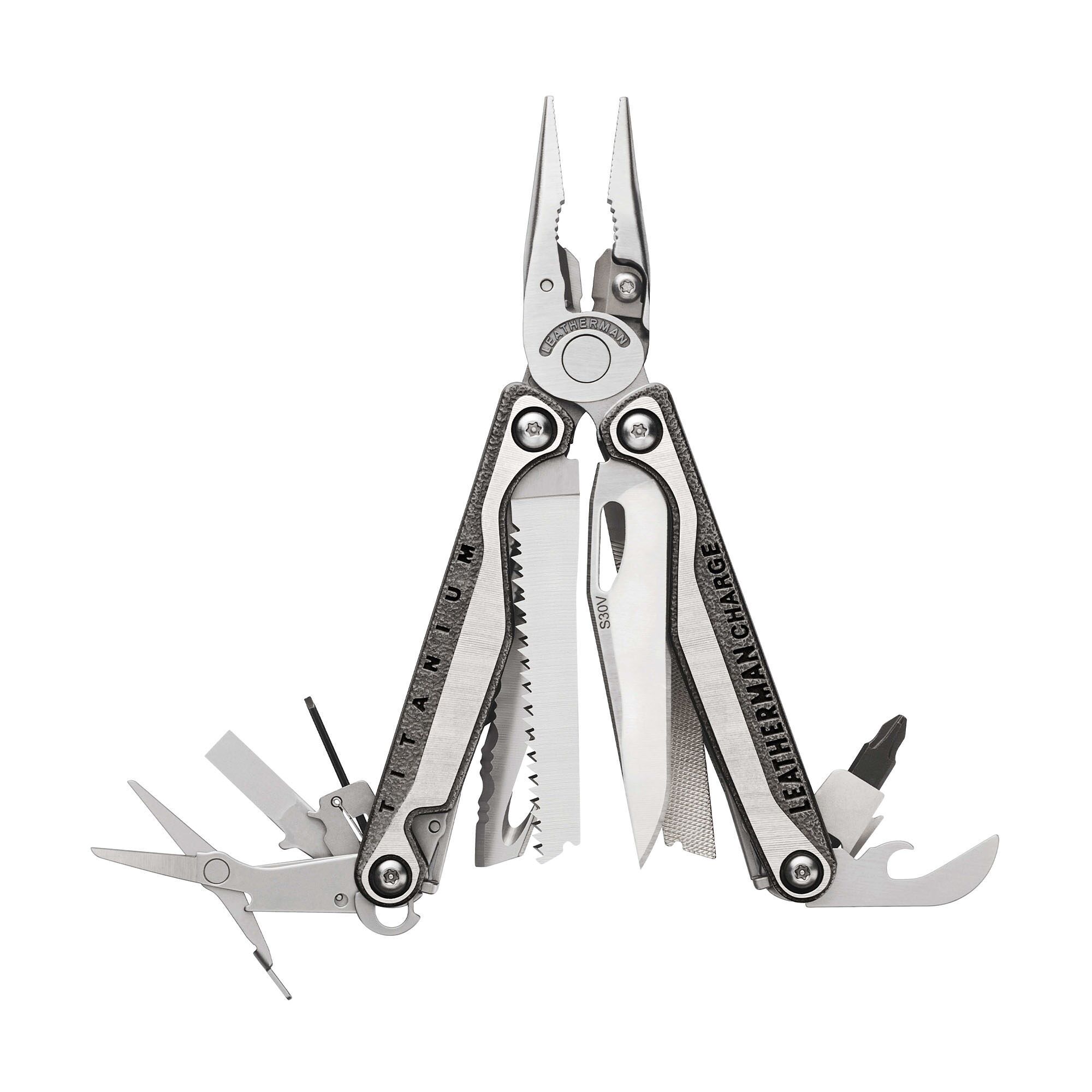Leatherman CHARGE+ TTI (19 tools) + clip + holster + bit set