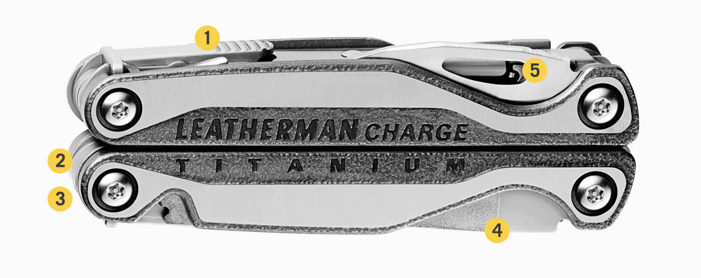 Leatherman CHARGE+ TTI (19 tools) + clip + holster + bit set - Image 8