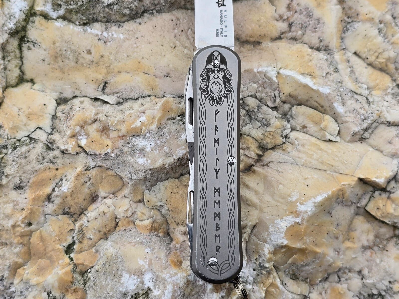 FOX KNIVES VULPIS MIDGARDS EDITION GRUPPENMESSER MULTITOOL VP-130-SF5 TICT (5 TOOLS) limitiert 1/500 – Bild 6