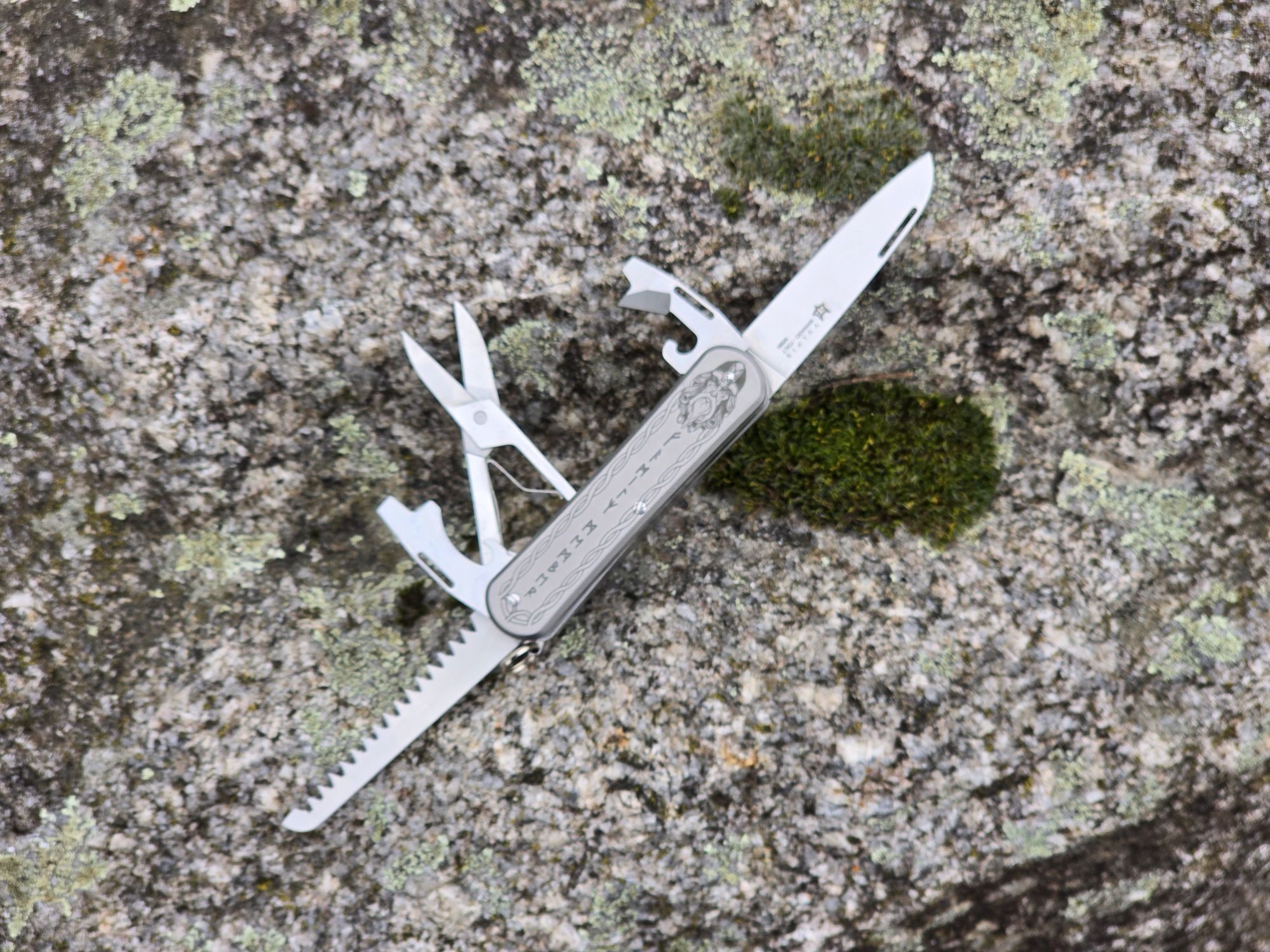 FOX KNIVES VULPIS MIDGARDS EDITION GRUPPENMESSER MULTITOOL VP-130-SF5 TICT (5 TOOLS) limitiert 1/500 – Bild 2