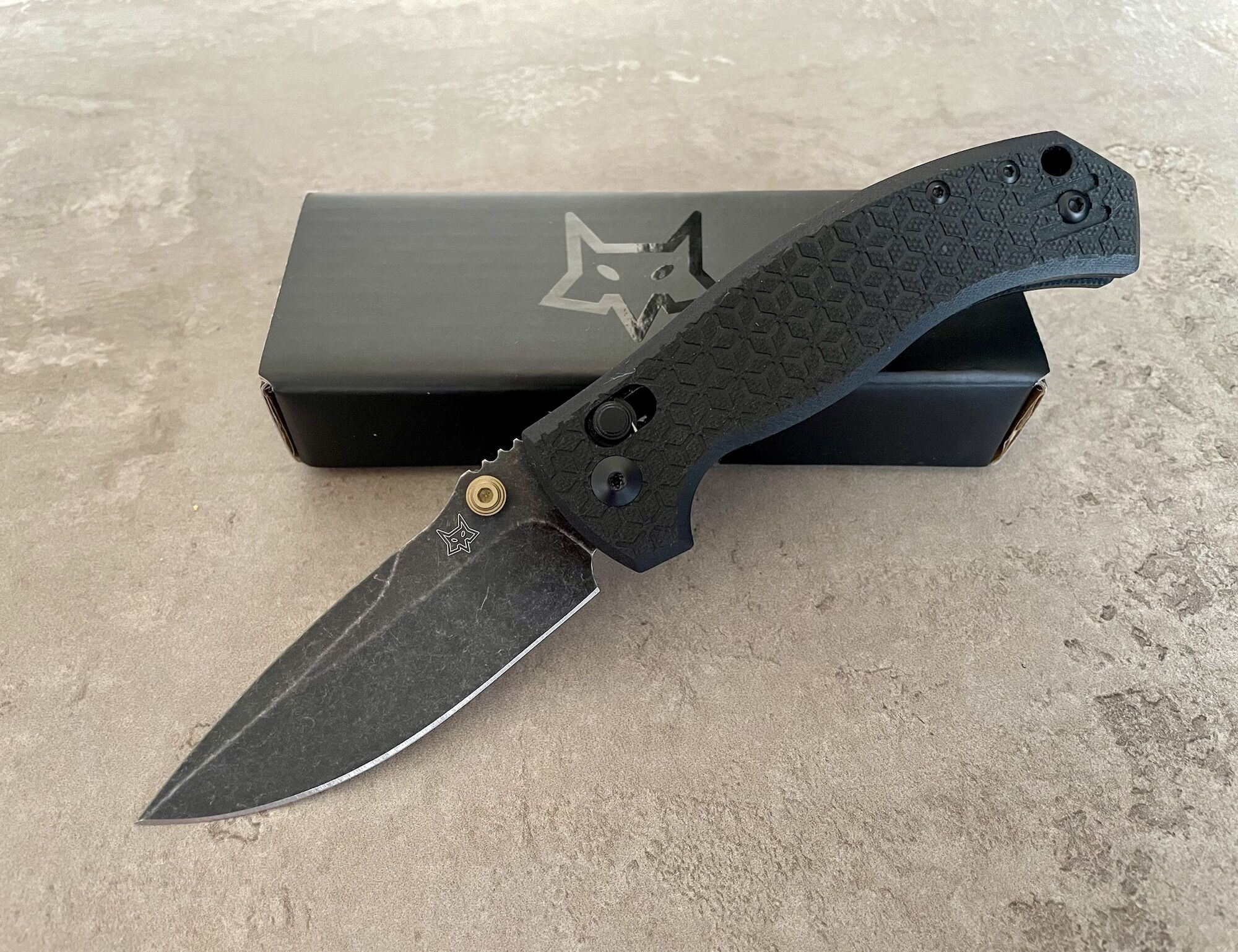Fox Knives ANZU FX-560 G10B Les George Design Magnacut – Bild 9