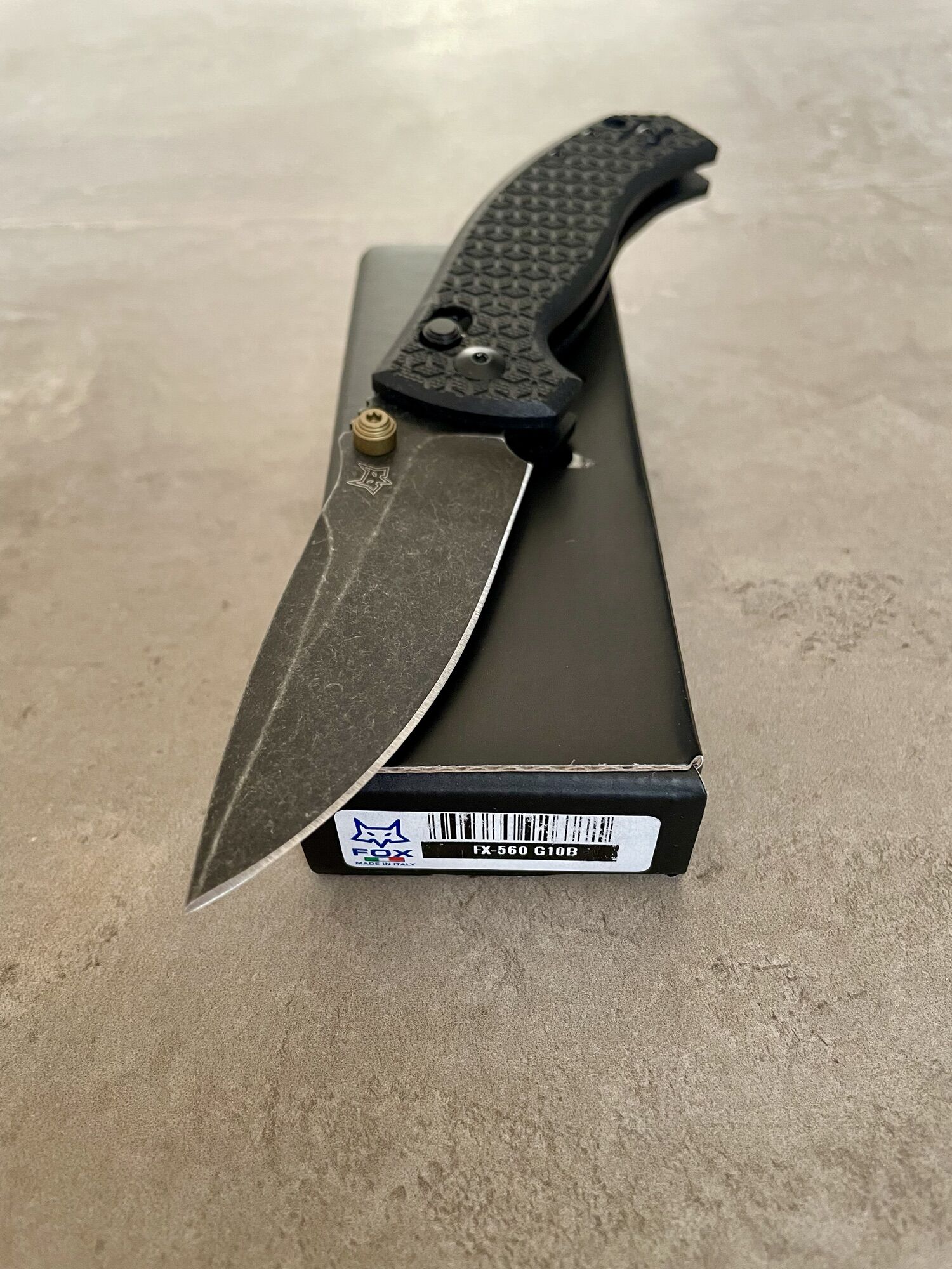 Fox Knives ANZU FX-560 G10B Les George Design Magnacut – Bild 8