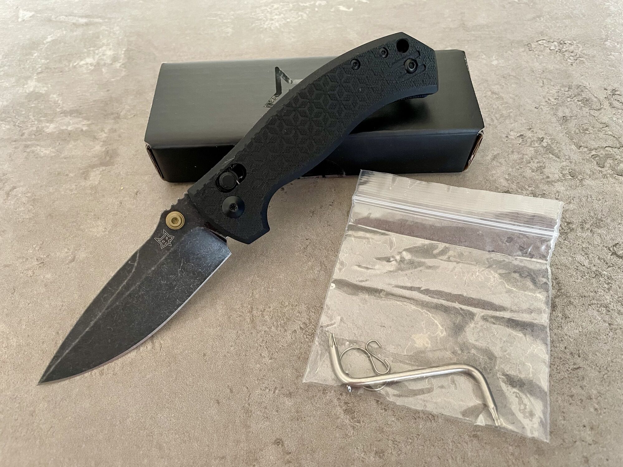 Fox Knives ANZU FX-560 G10B Les George Design Magnacut – Bild 7