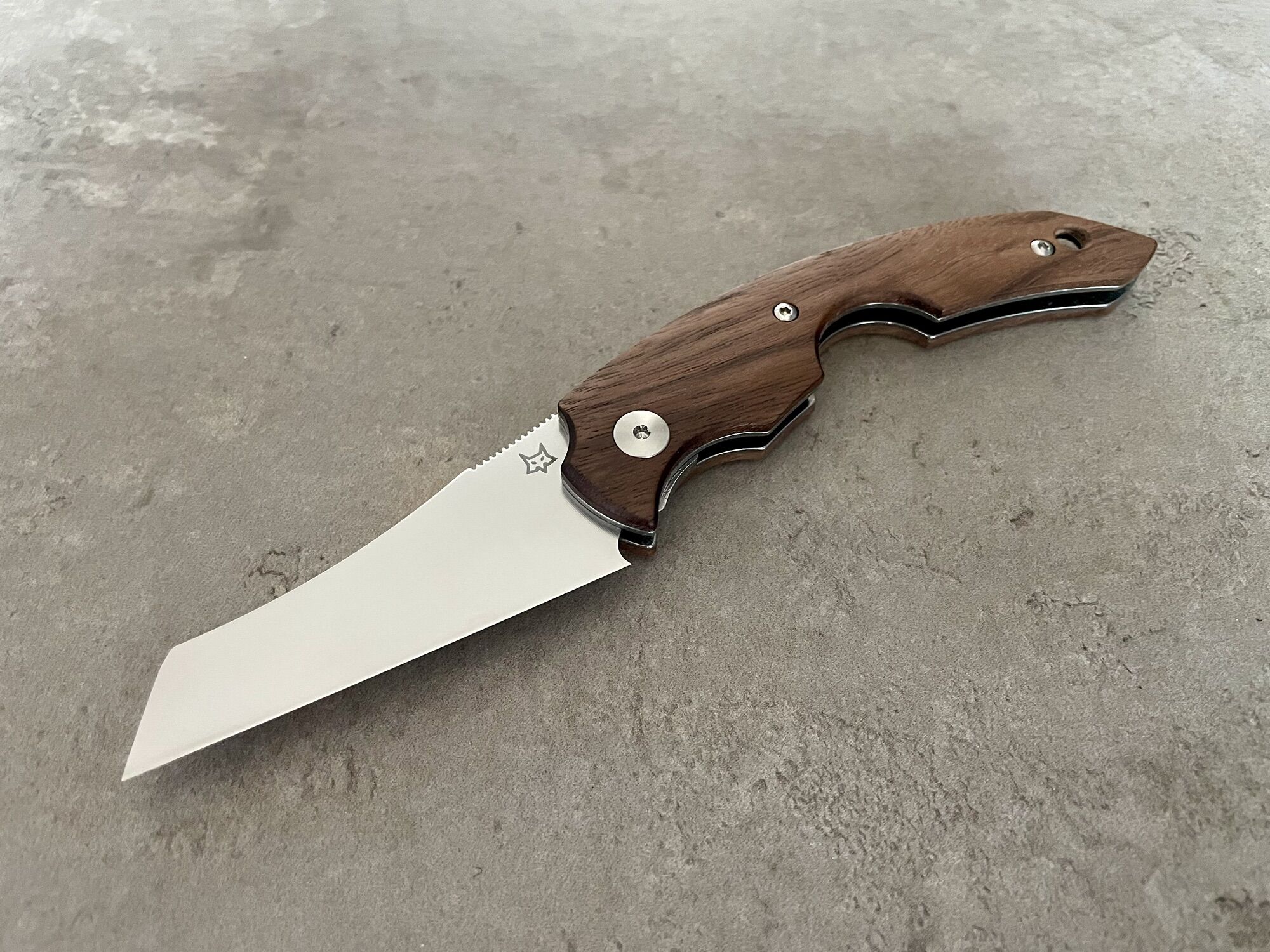 Fox Knives VIRTUS FX-541 WW Walnussholz Zigarrenmesser – Bild 3