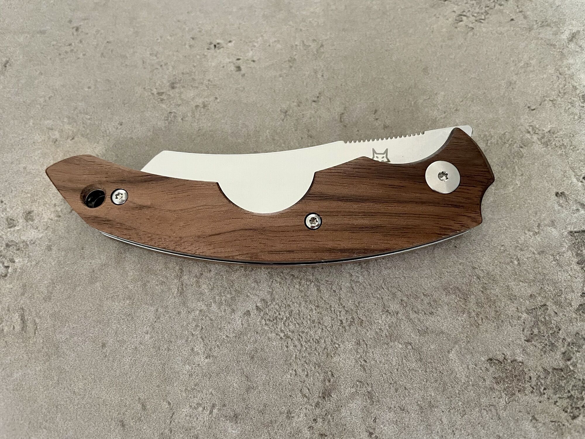 Fox Knives VIRTUS FX-541 WW Walnussholz Zigarrenmesser – Bild 5