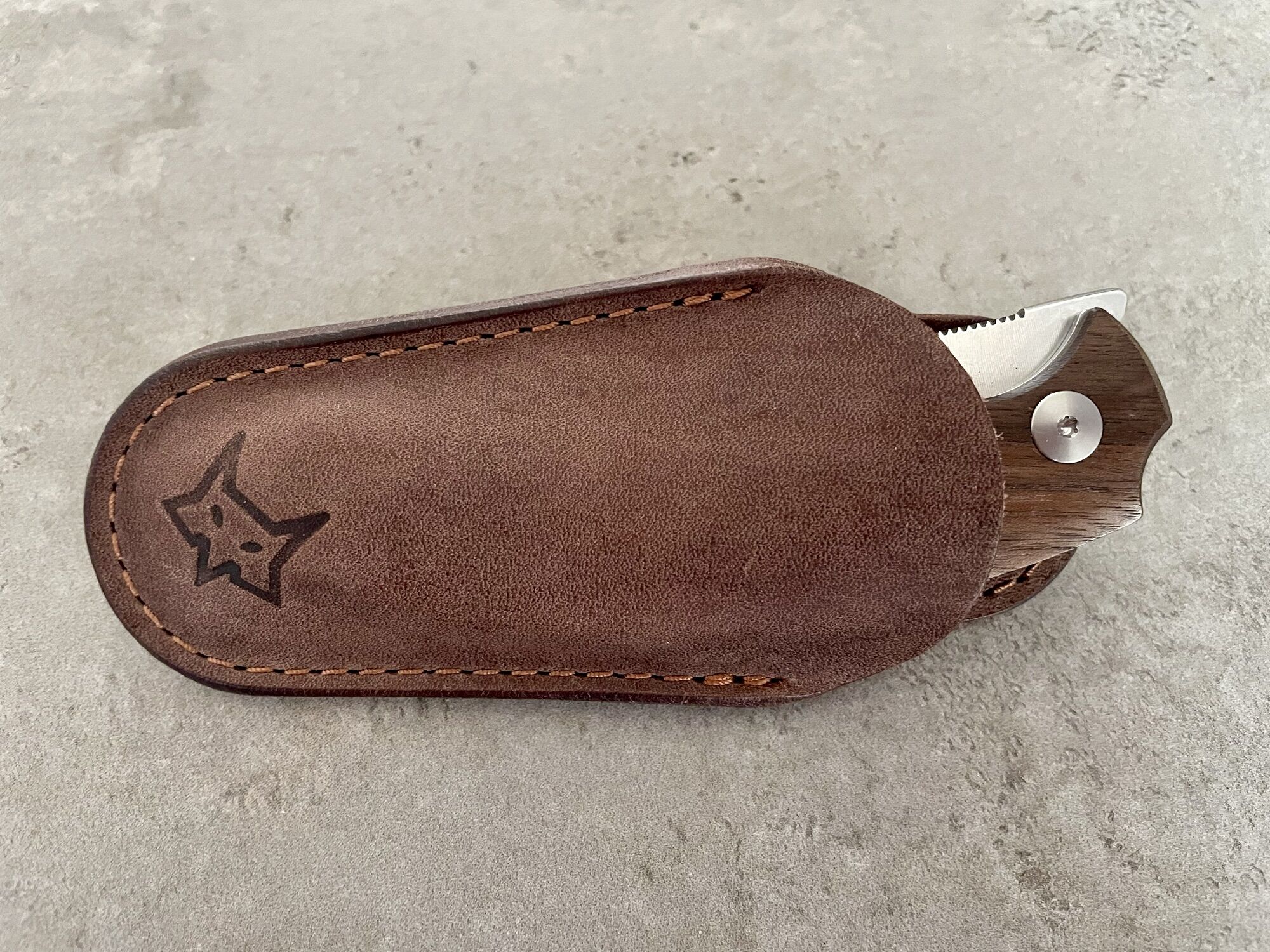 Fox Knives VIRTUS FX-541 WW Walnussholz Zigarrenmesser – Bild 6