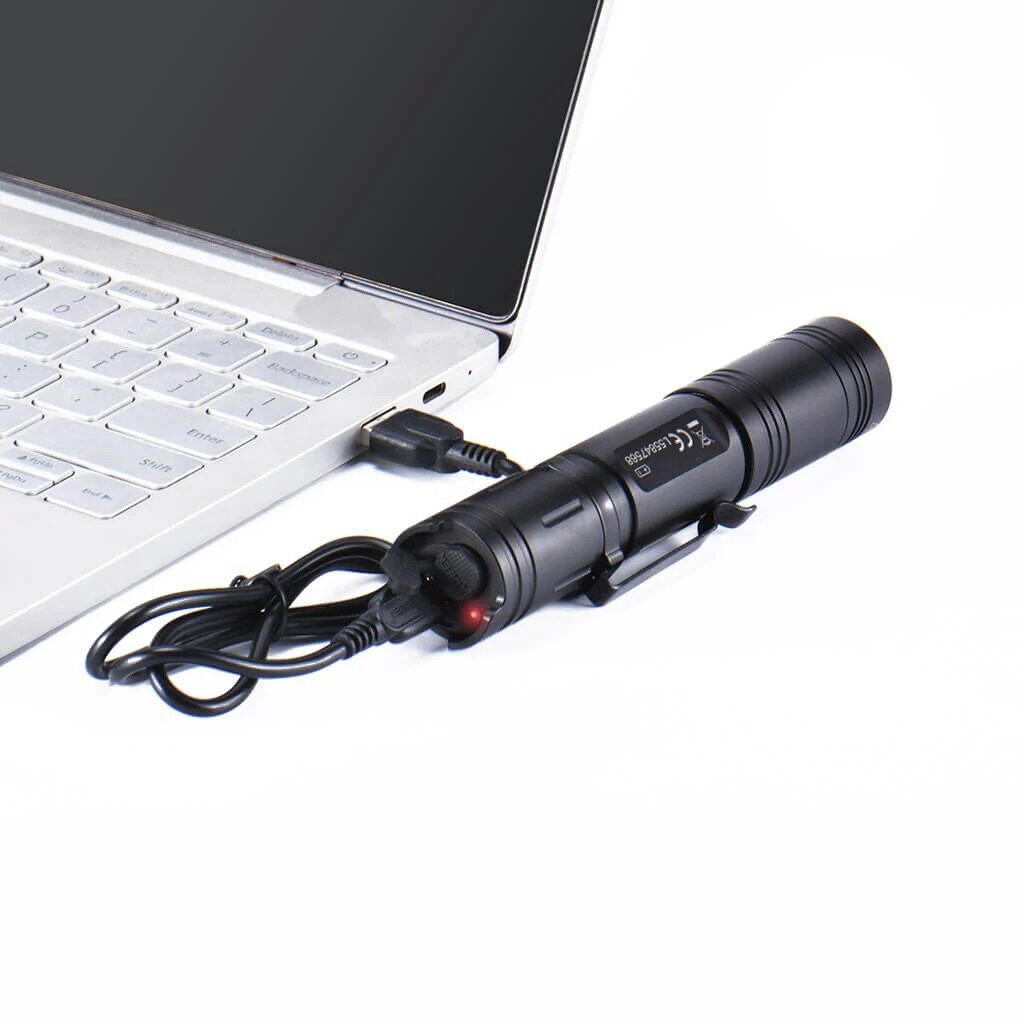 Wuben Lights - L50 Rechargeable 18650 EDC Flashlight (black) – Bild 3