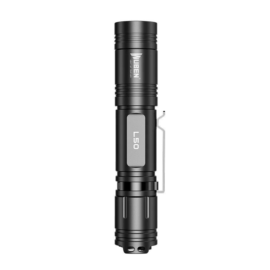 Wuben Lights - L50 Rechargeable 18650 EDC Flashlight (black) – Bild 6