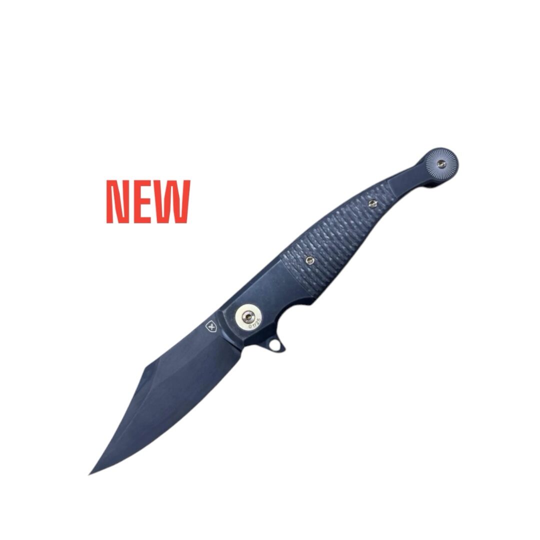 FOX Knives GVP "Gitano" Gen 2 Flipper/ Magnacut PVD / Titan PVD 3K-CF Clip