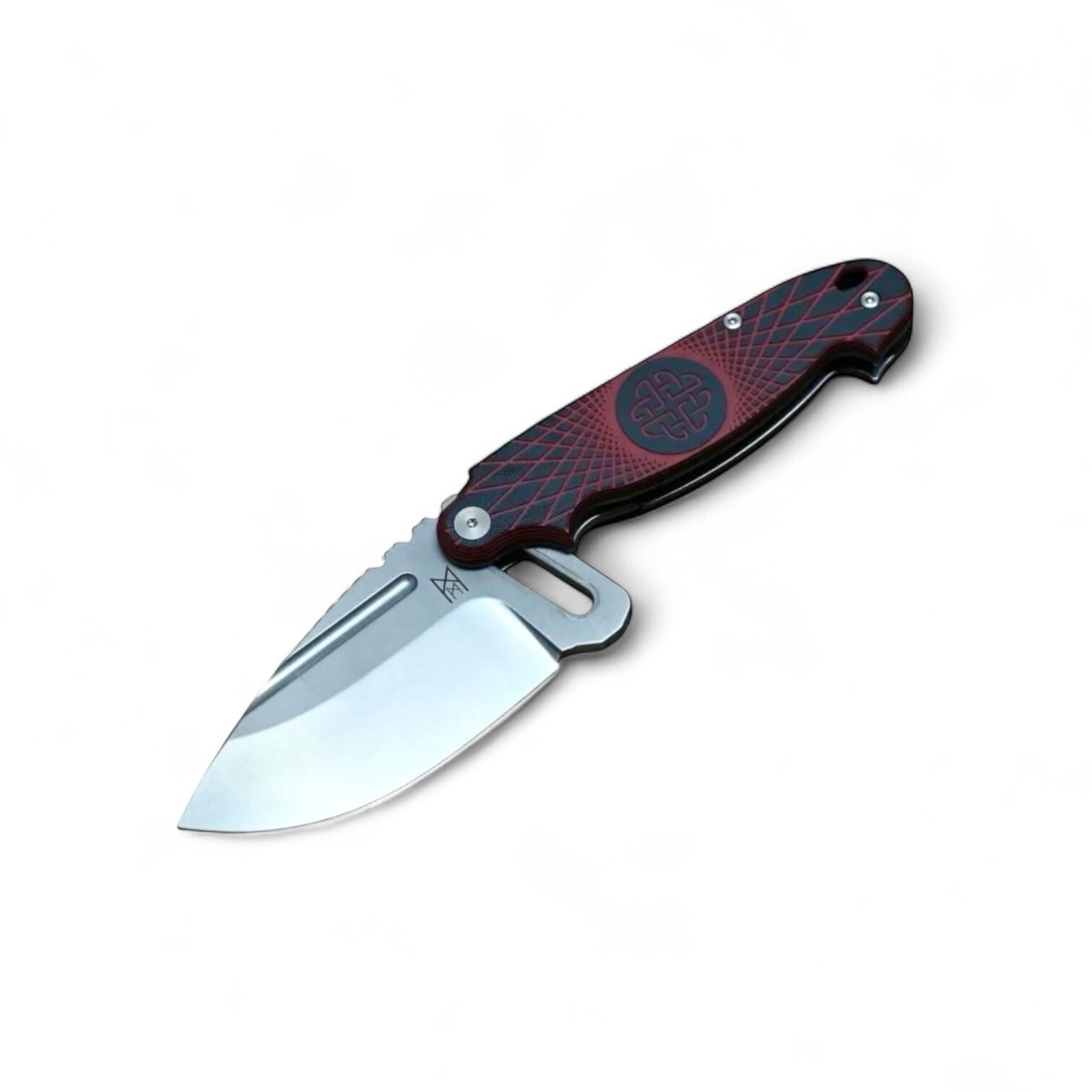 Midgards Messer SLIDING KNIFE (MID-04 BR) N690 / G10 Black + Red