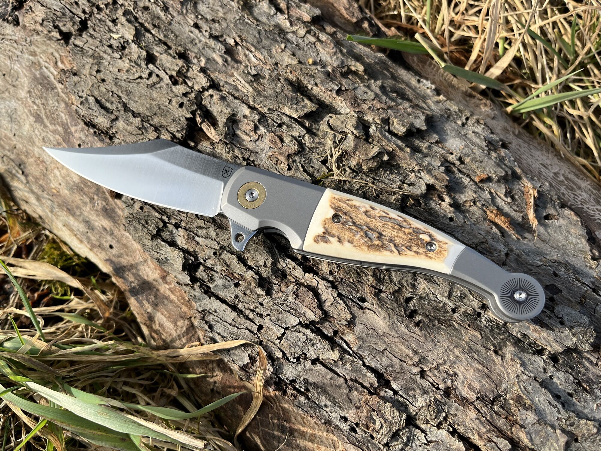 FOX Knives GVP "Gitano" Gen 2 Flipper / Magnacut / Hirschhorn-Inlay – Bild 6