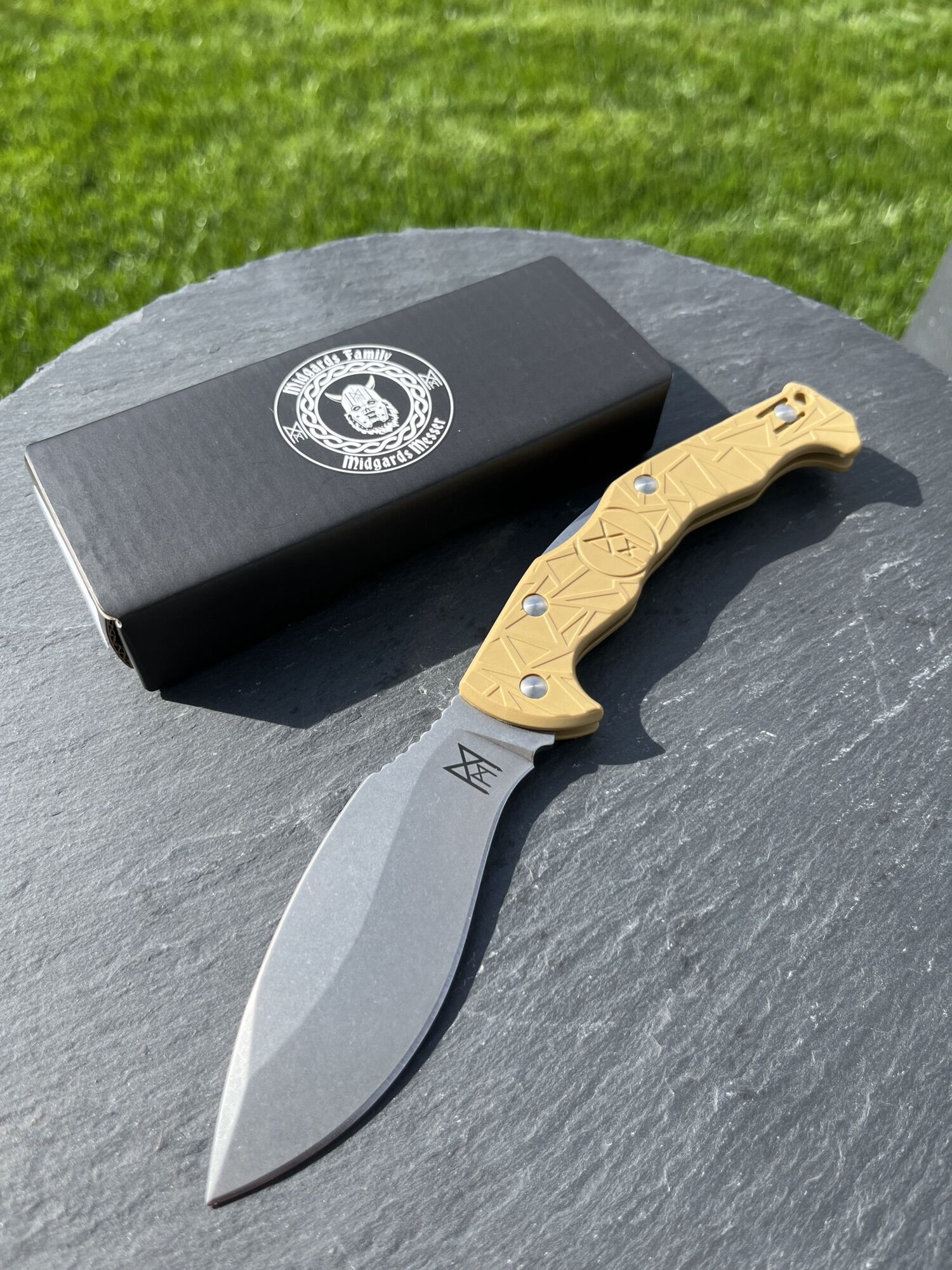 Midgards-Messer EDC Kukri - Ochre - Image 2