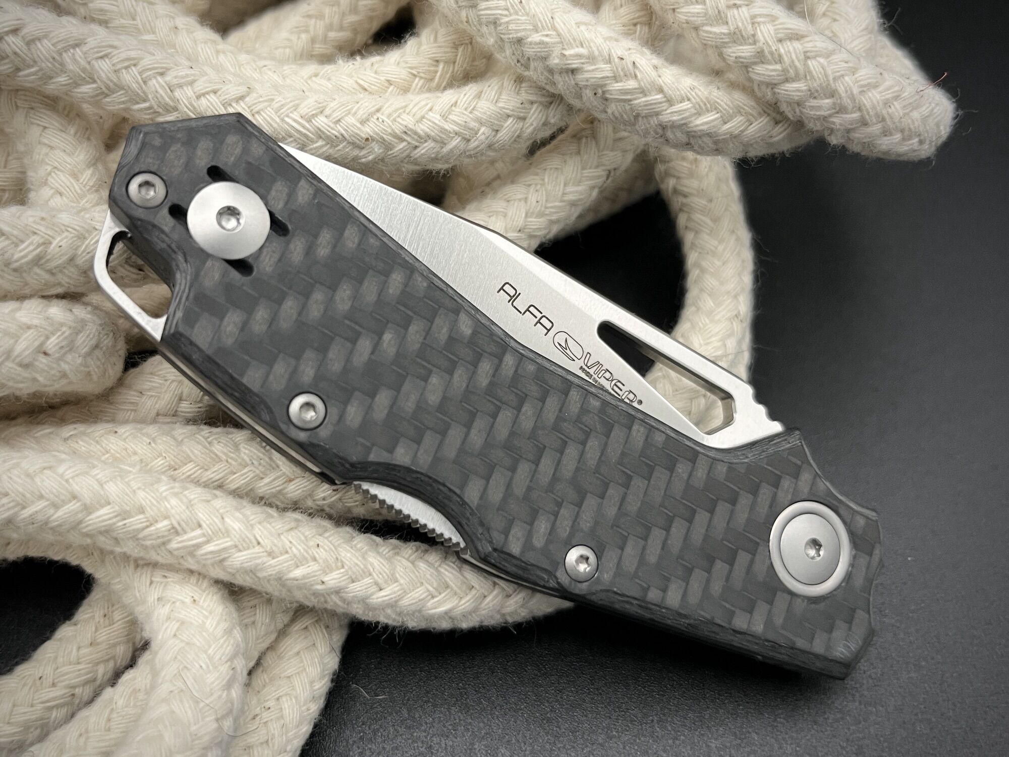 Viper | ALFA | Magnacut / Carbon Fiber - Designed by Simone Tonolli - Image 7