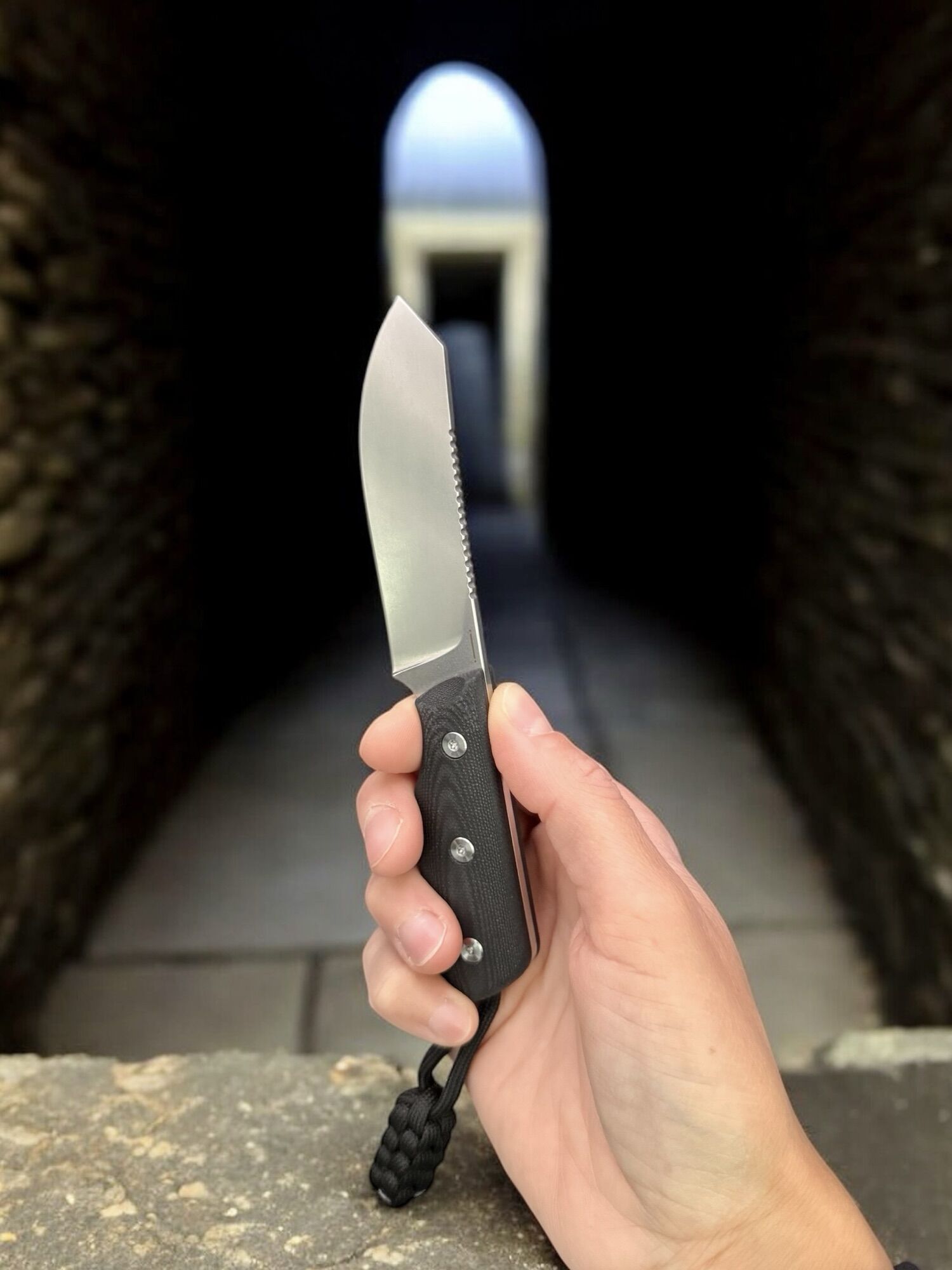 Straight Line EDC "DIGGER" 14C28N / Black G10 – Bild 6