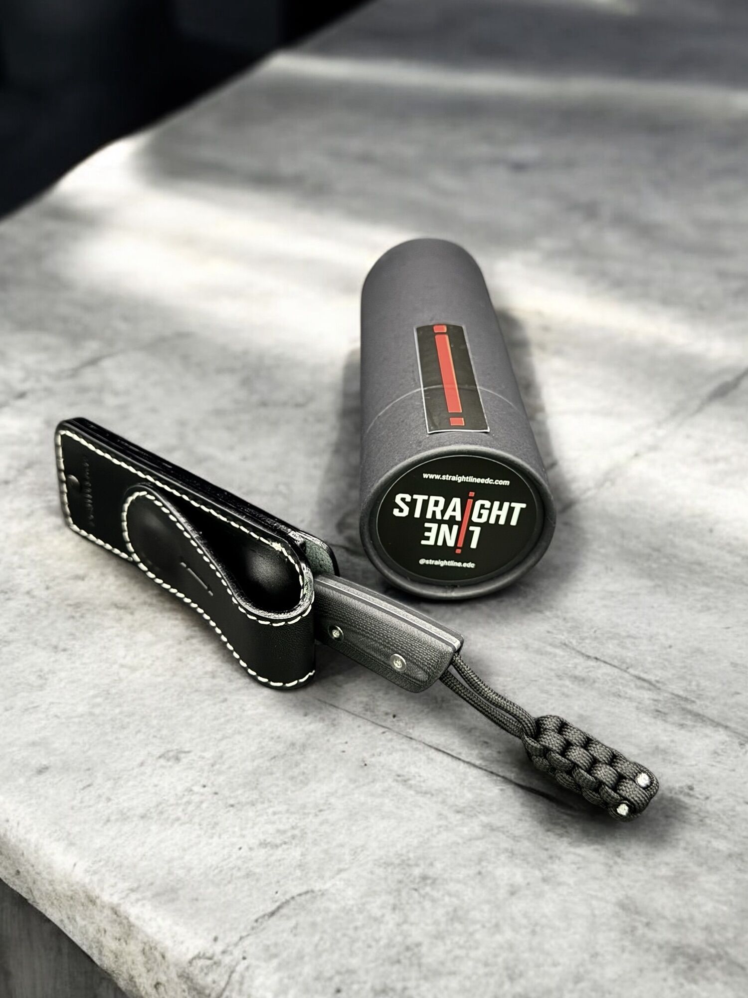 Straight Line EDC "DIGGER" 14C28N / Black G10 – Bild 5