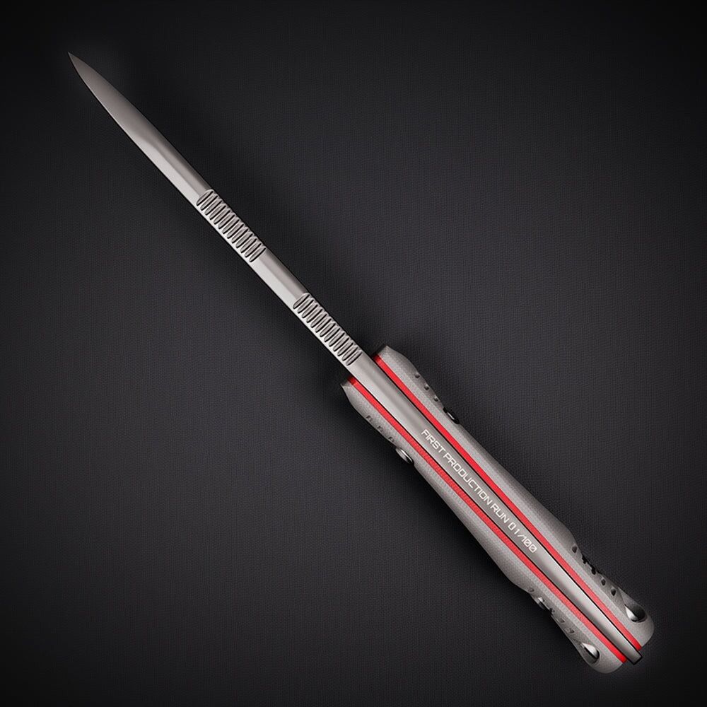 WithArmour Professional | GRAYMEN-GY | FULL TANG TACTICAL FIXED BLADE KNIFE FIRST PRODUCTION RUN 1/100 - Image 3