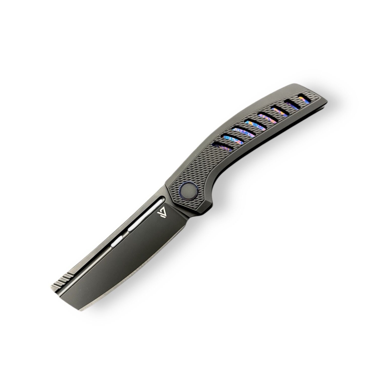 Vanguard Knives | NAKIRI | Full Black Design GEOFF BLAUVELT @Tuffknives Timaskusinlays M390 DLC