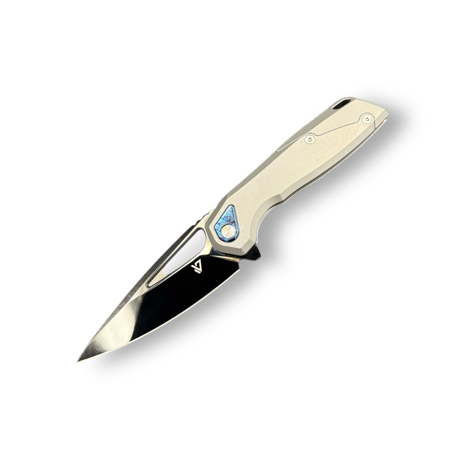 Vanguard Knives | STARRUNNER | Titan M390 Gray DLC True Mirror - DESIGN STEFAN MERK