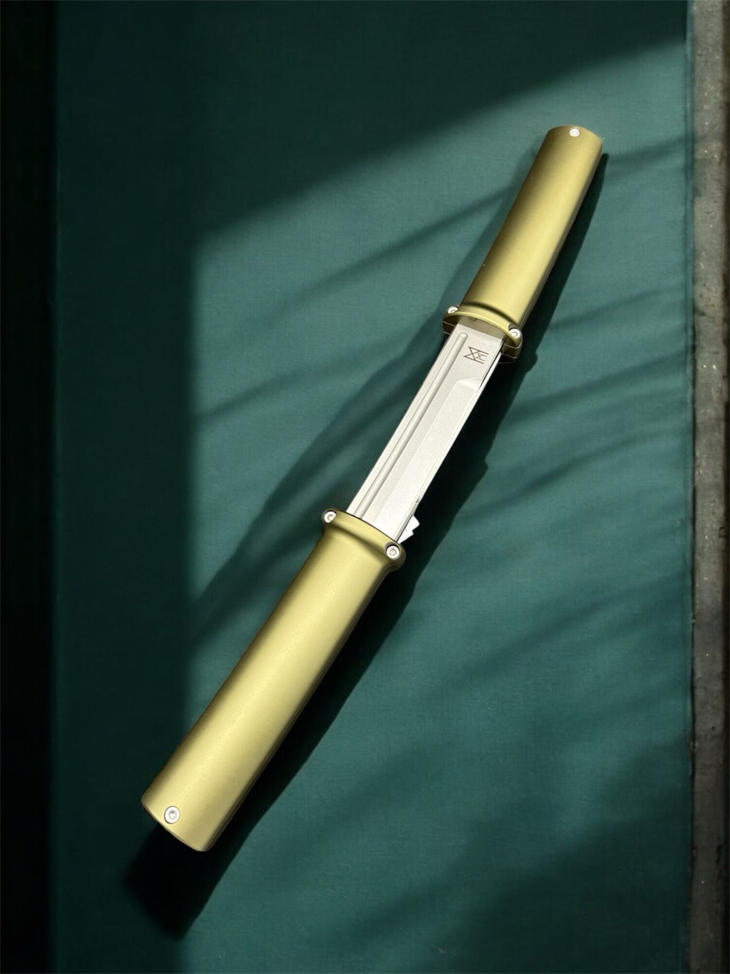 Midgards-Messer | Double Tanto | Aluminum Olive, D2 steel - Limited to 50 pieces - Image 4