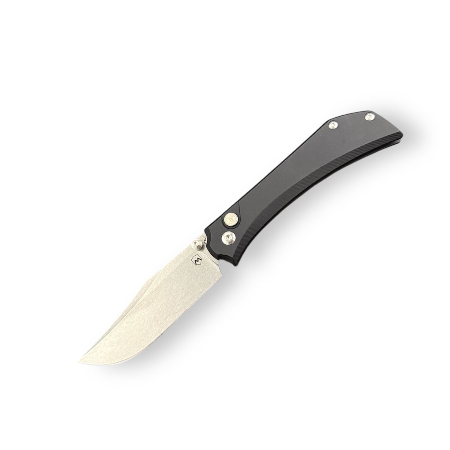 Mercury | AMON | Elmax-Stahl, anodisiertem schwarzem Aluminium