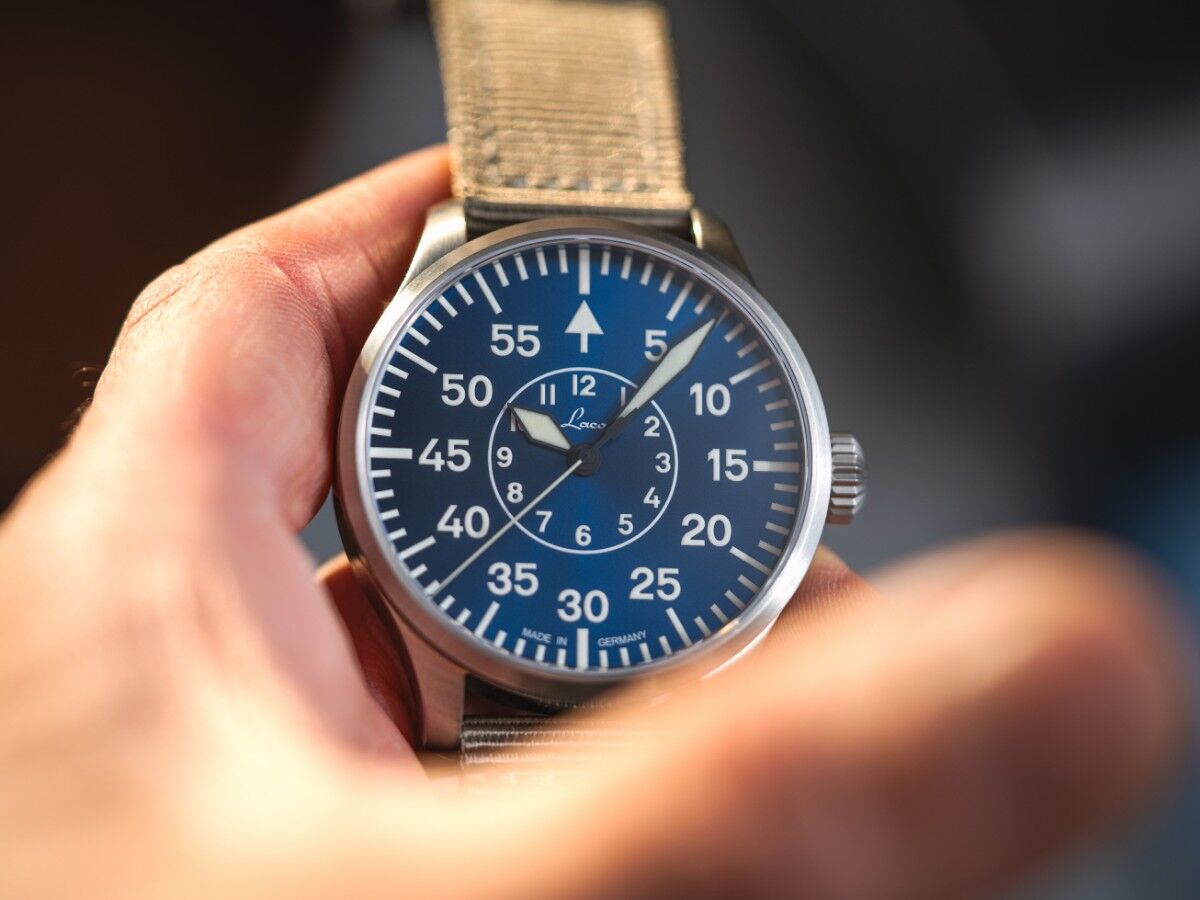 LACO 1925 - Pilot's Watch BASIS Aachen Blue Hour 39 - Image 11