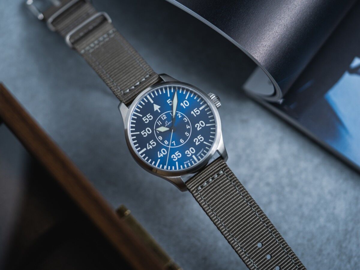 LACO 1925 - Pilot's Watch BASIS Aachen Blue Hour 39 - Image 16