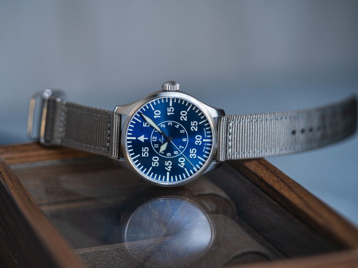 LACO 1925 - Pilot's Watch BASIS Aachen Blue Hour 39 - Image 6
