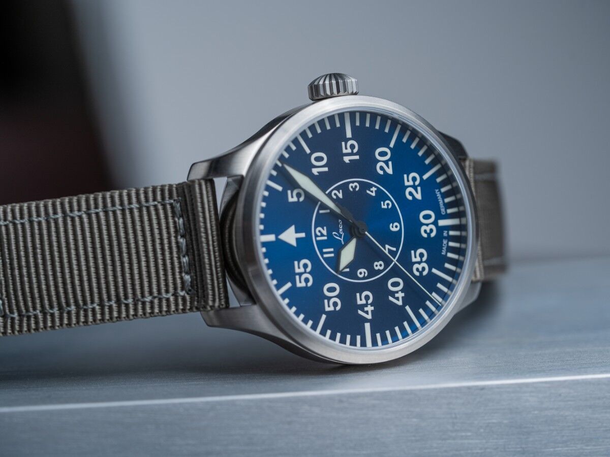 LACO 1925 - Pilot's Watch BASIS Aachen Blue Hour 39 - Image 3