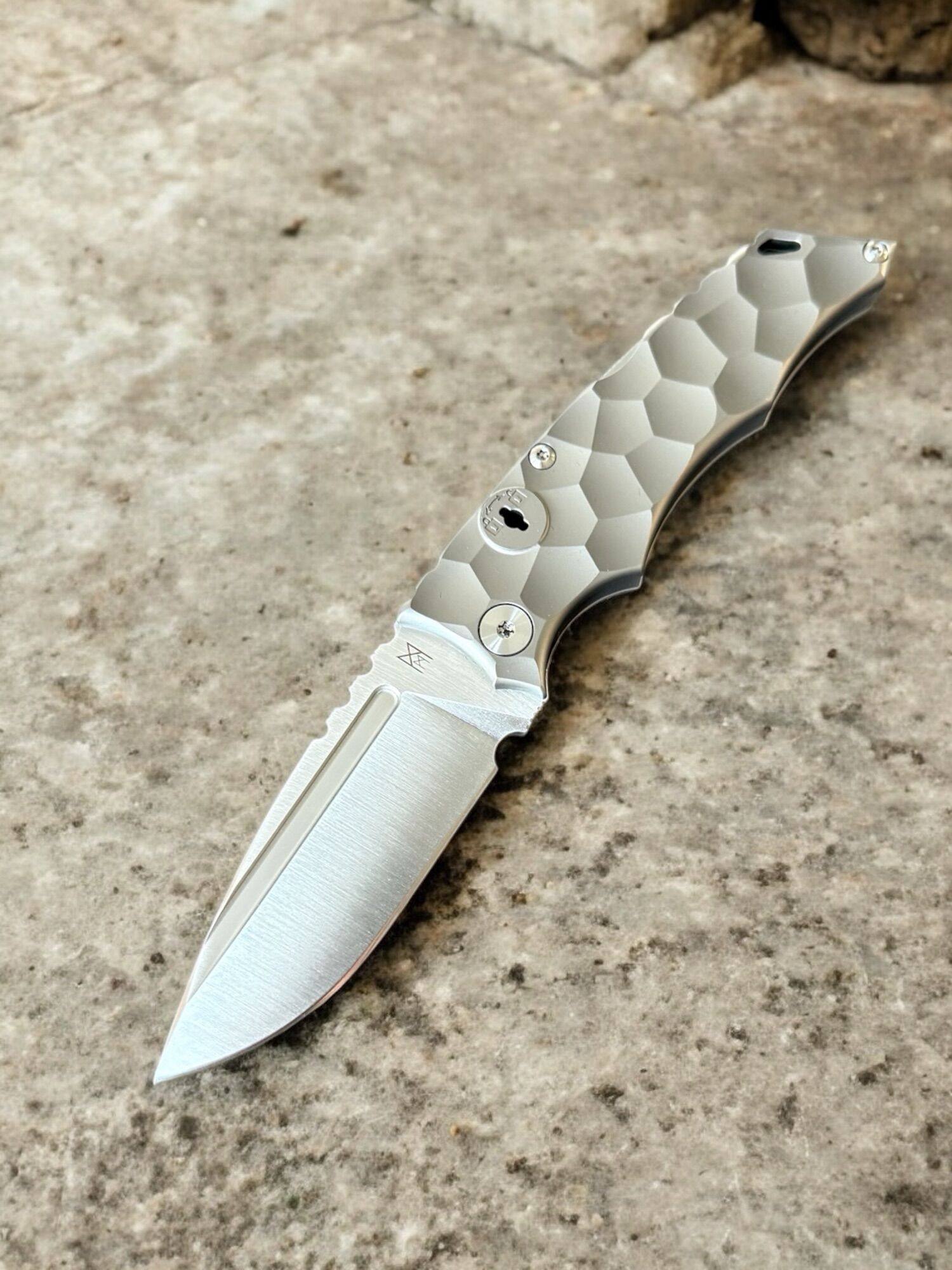 Midgards-Messer | KEY KNIFE | 14C28N Beadblast, Titanium - xx/200 - Image 2
