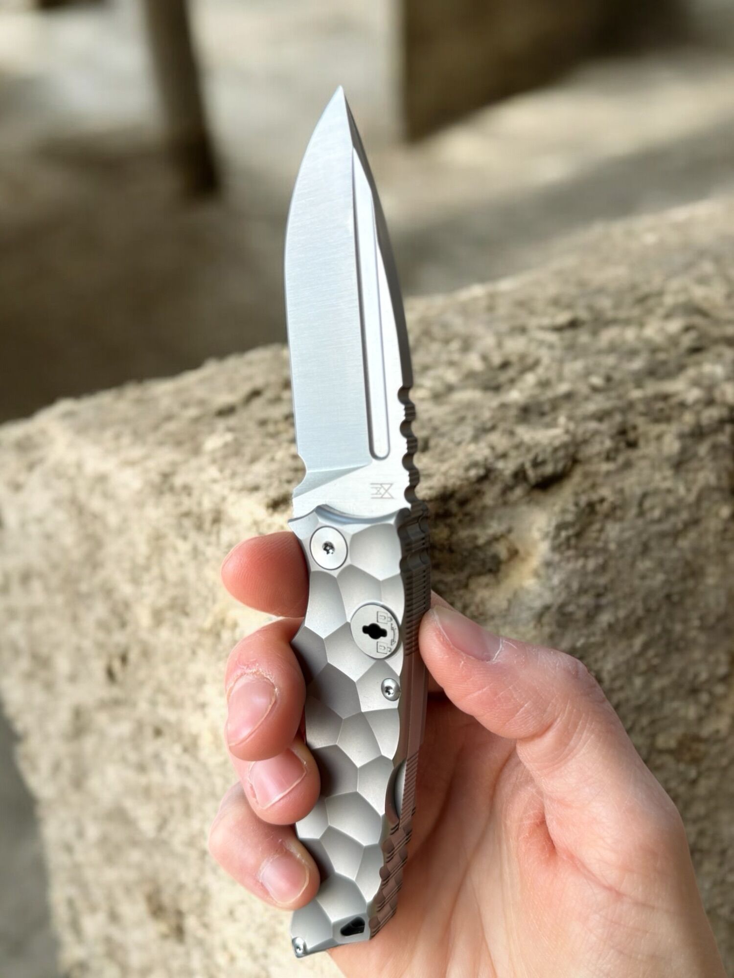 Midgards-Messer | KEY KNIFE | 14C28N Beadblast, Titanium - xx/200 - Image 5