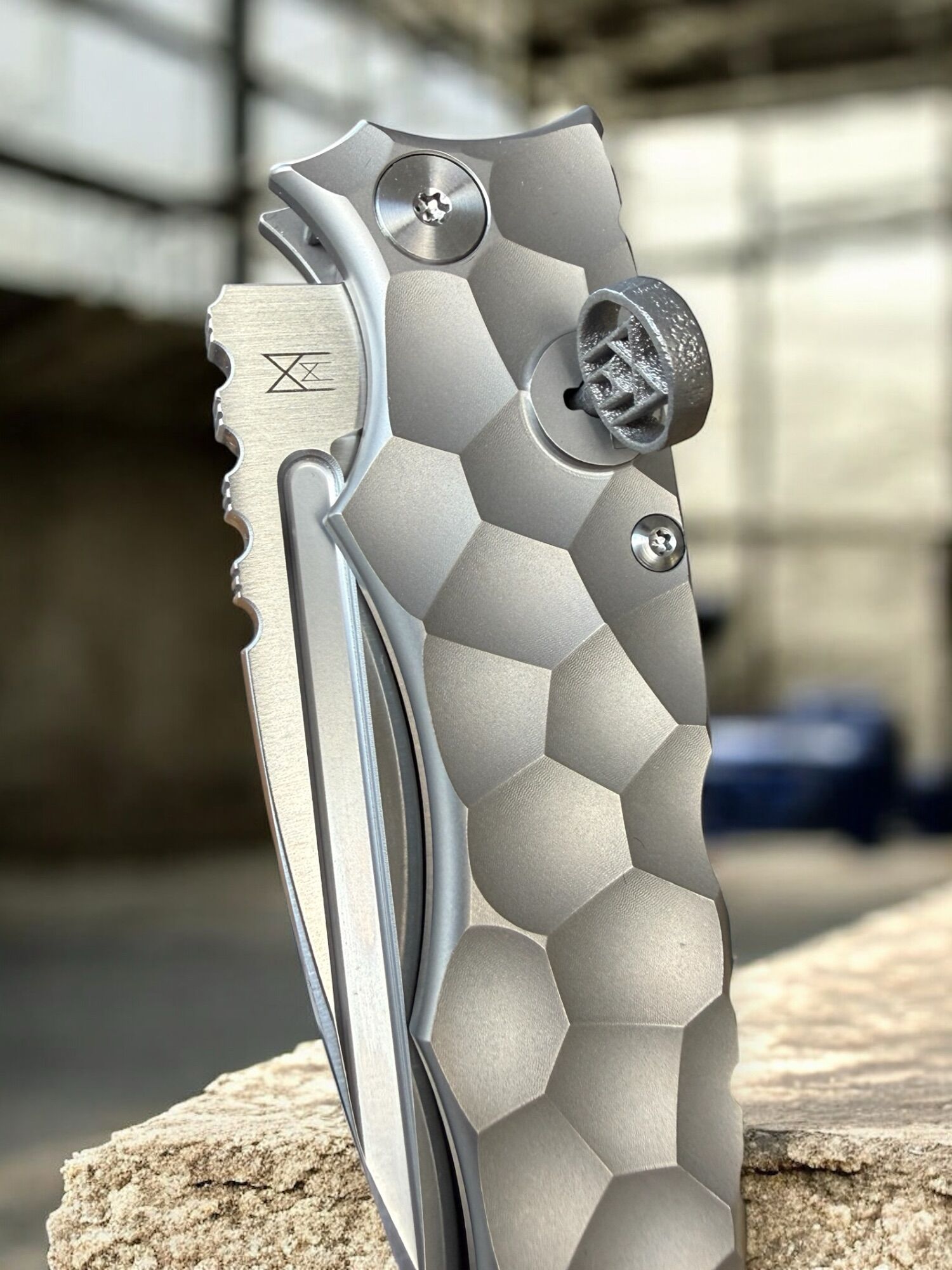Midgards-Messer | KEY KNIFE | 14C28N Beadblast, Titanium - xx/200 - Image 8