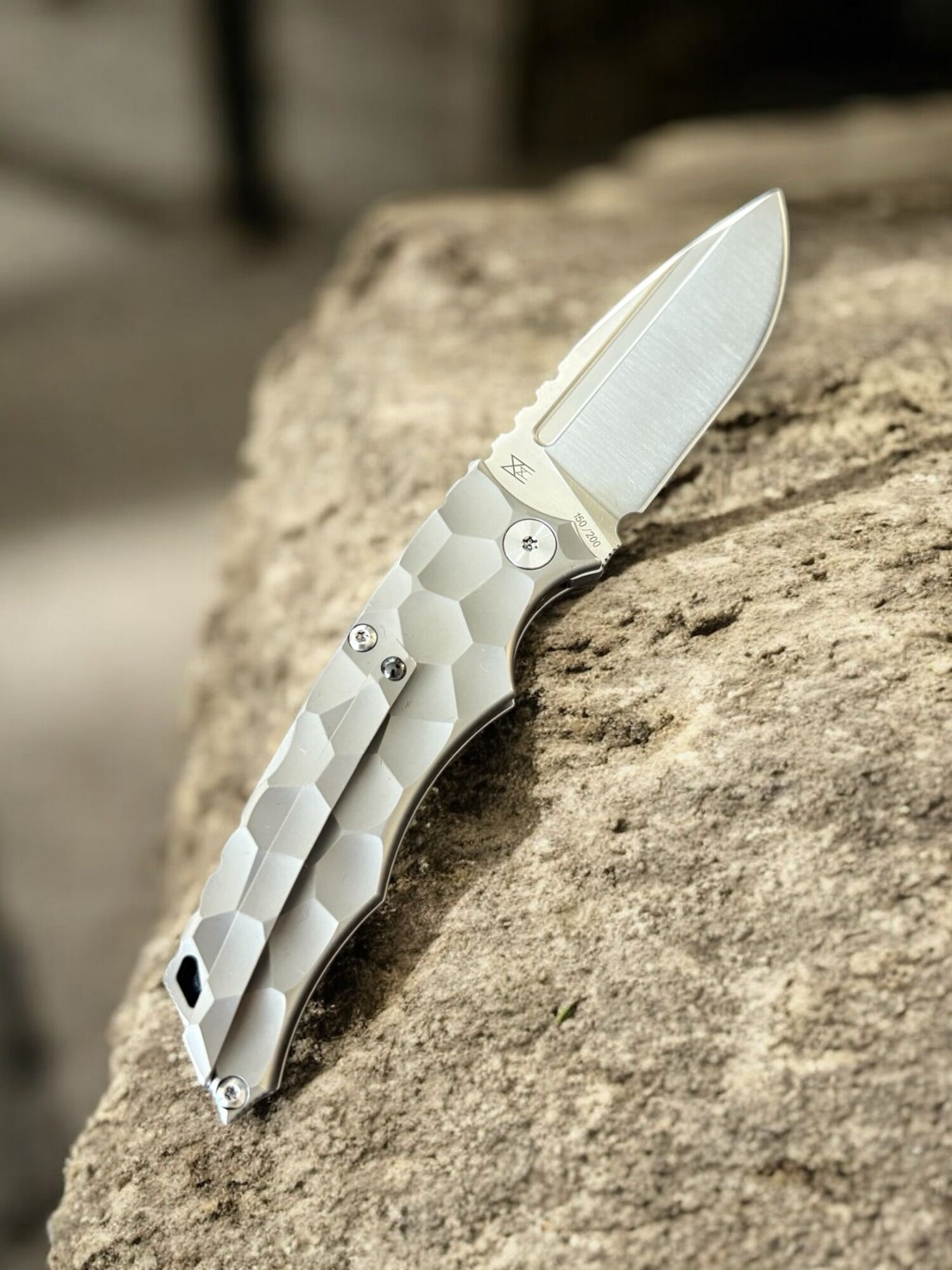 Midgards-Messer | KEY KNIFE | 14C28N Beadblast, Titanium - xx/200 - Image 7