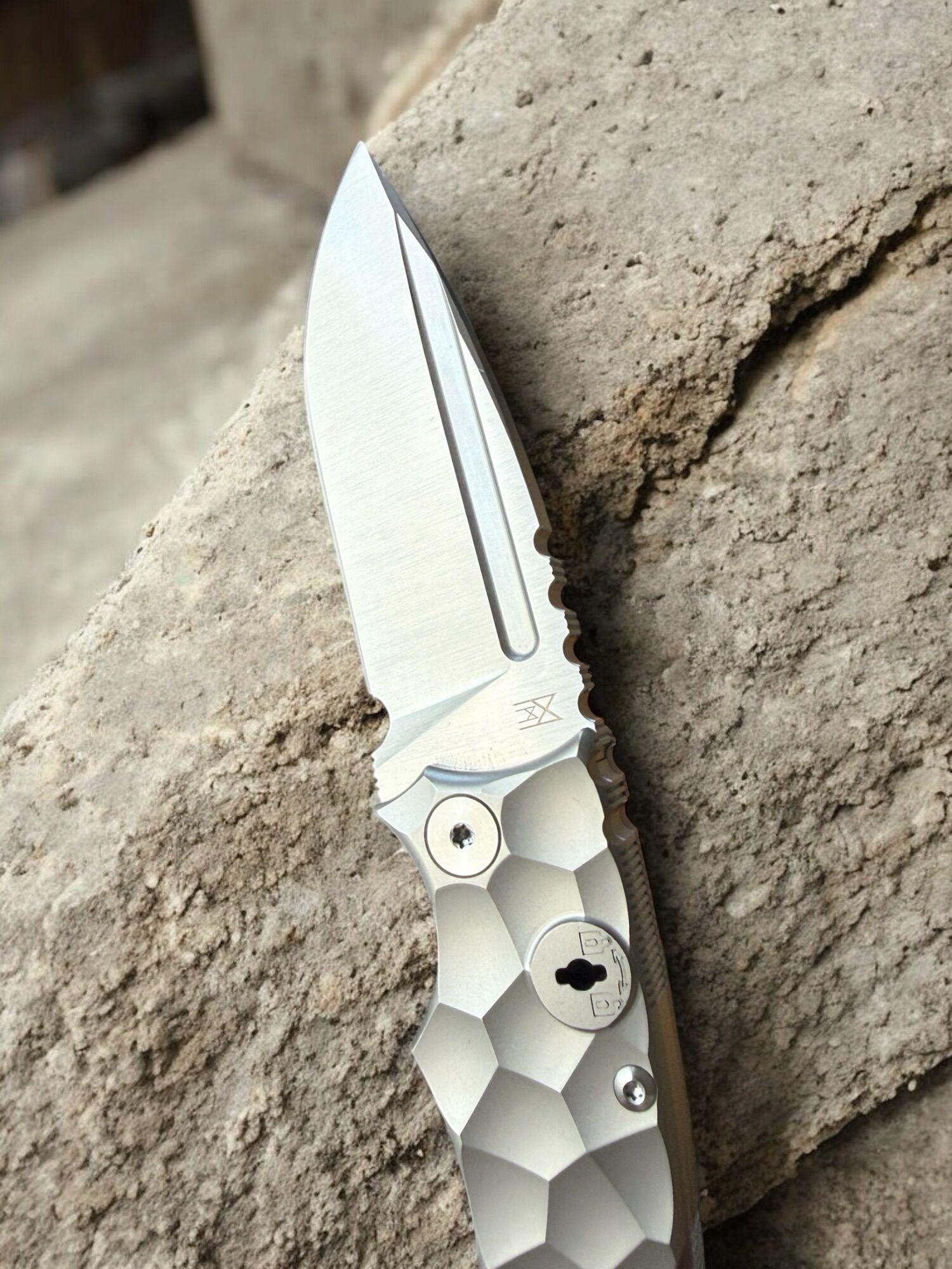Midgards-Messer | KEY KNIFE | 14C28N Beadblast, Titanium - xx/200 - Image 4
