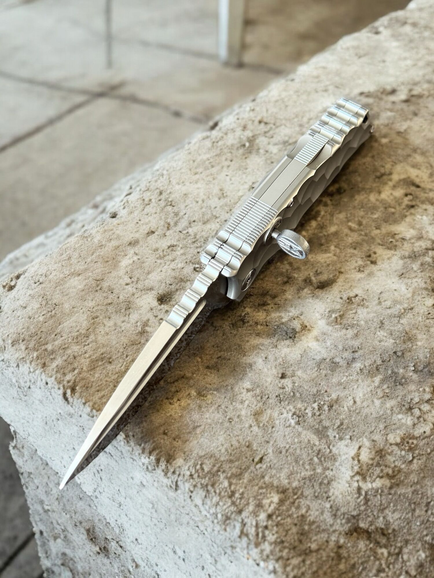 Midgards-Messer | KEY KNIFE | 14C28N Beadblast, Titanium - xx/200 - Image 6