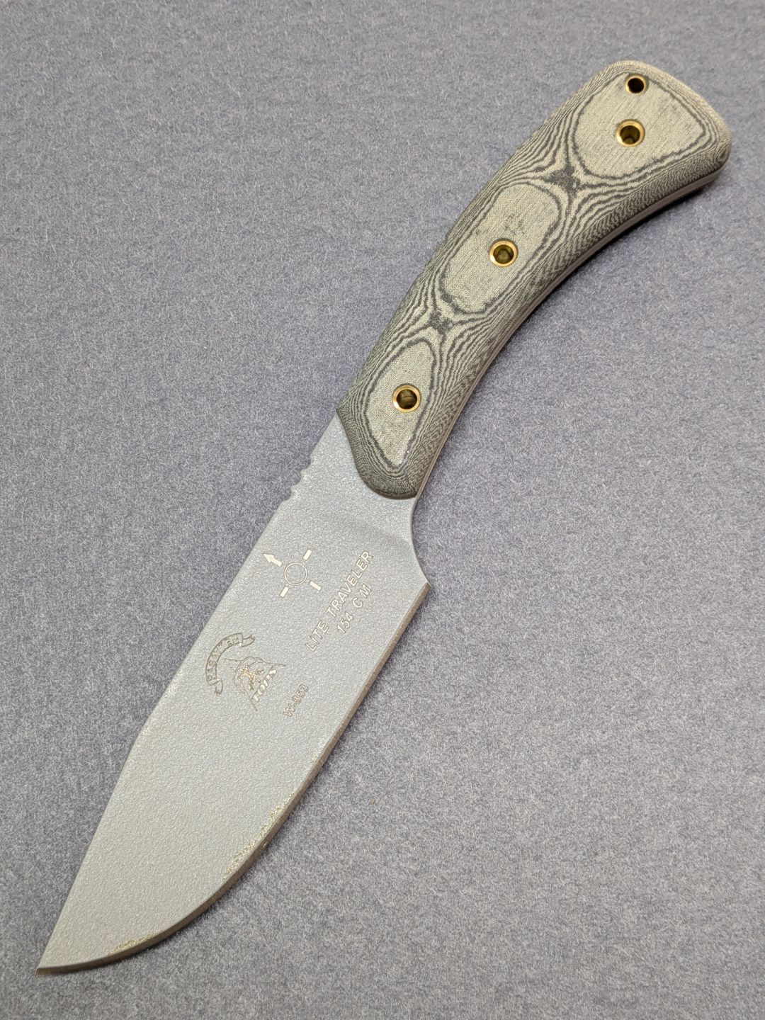 Tops Knives "Pasayten Lite Traveler" 154 CM / Micarta (SH) - Image 3