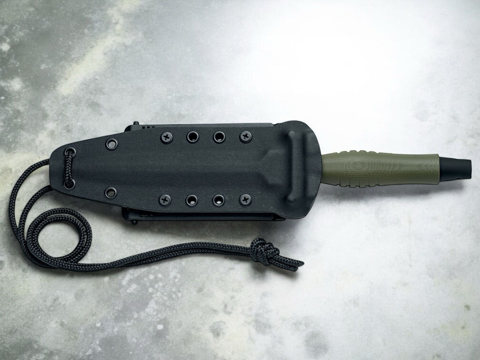 Fox Knives | FKMD VELENO | Single edged Fixed - N690Co / OD Green G10 - FX-596 G10 OD - Image 5