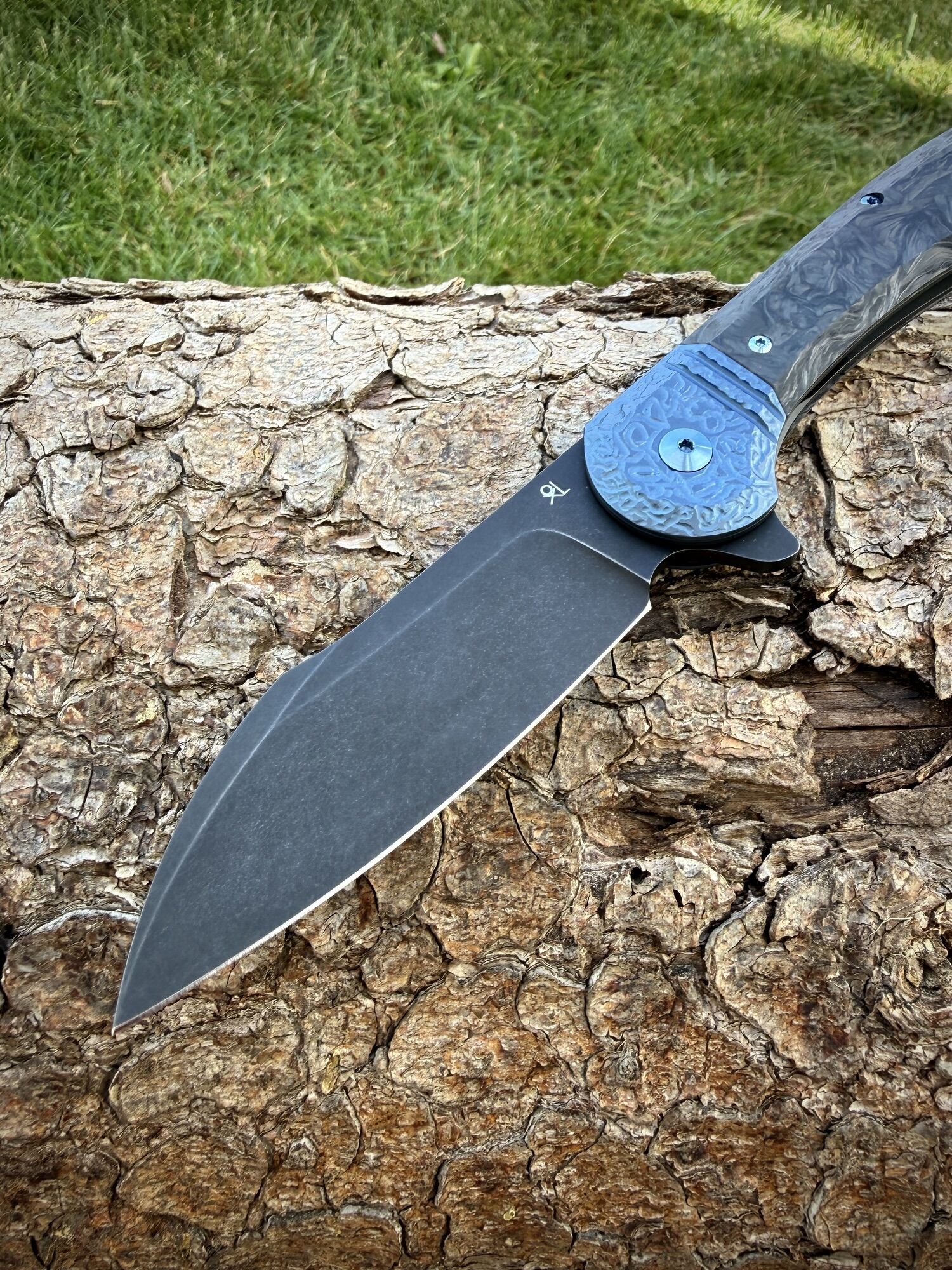 FOX GvP TFG | Semi Custom MAGNA | Flipper | BM390MC PVD SW, Dark Matter Blue - limitiert auf 23 Stück – Bild 5