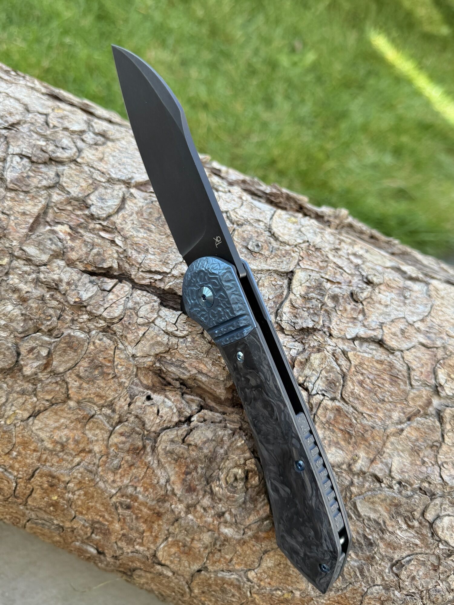 FOX GvP TFG | Semi Custom MAGNA | Flipper | BM390MC PVD SW, Dark Matter Blue - limitiert auf 23 Stück – Bild 4