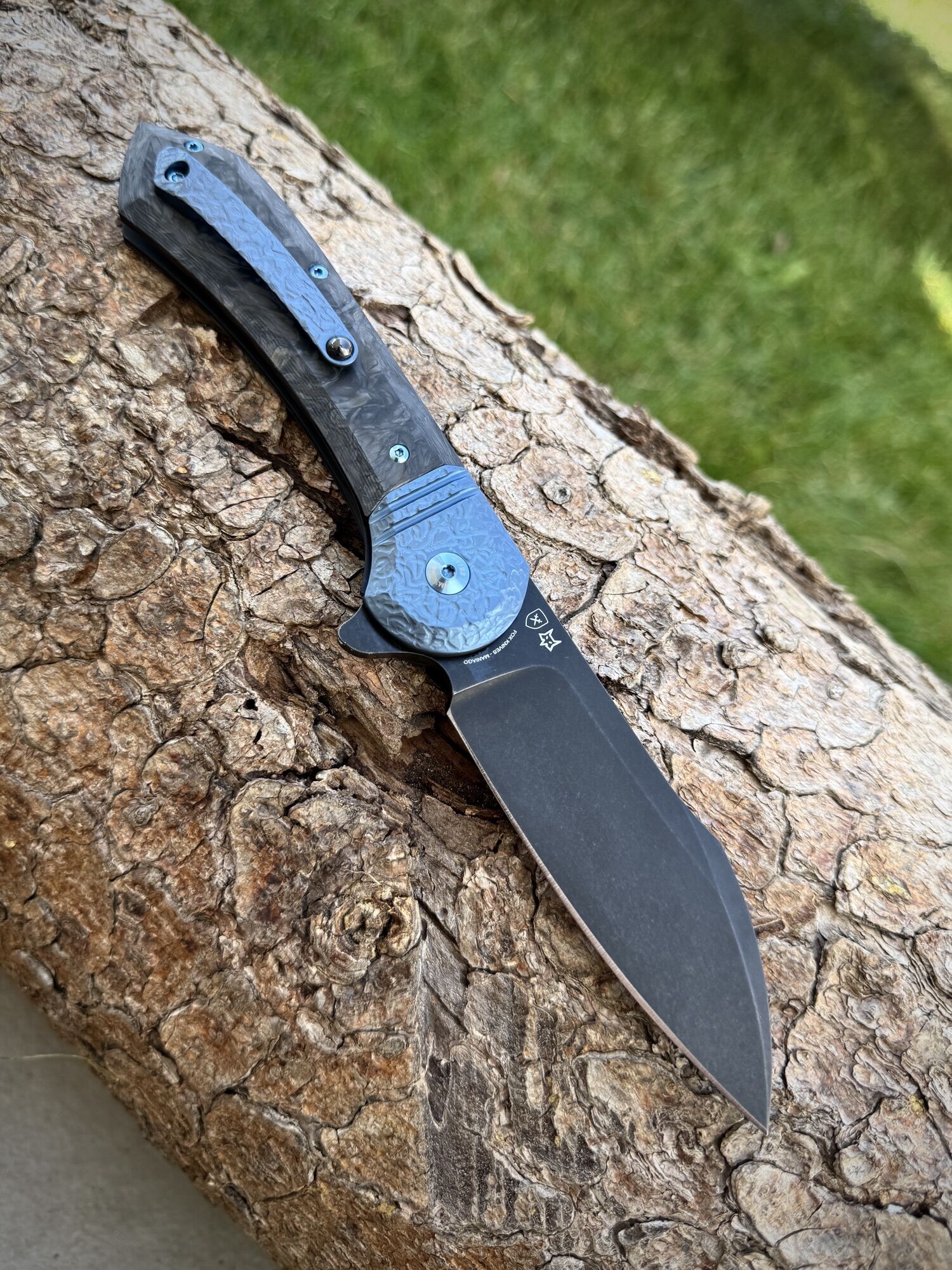 FOX GvP TFG | Semi Custom MAGNA | Flipper | BM390MC PVD SW, Dark Matter Blue - limitiert auf 23 Stück – Bild 6