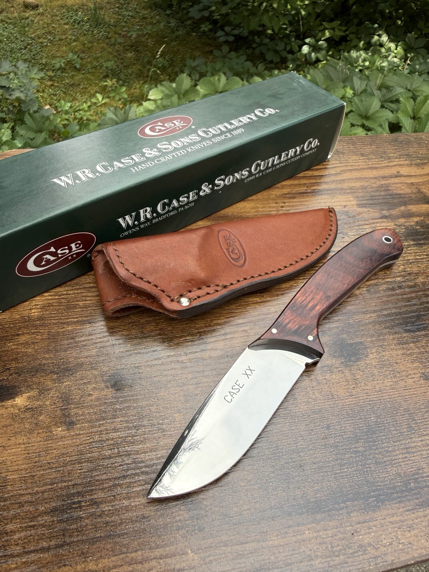CASE KNIVES | HUNTER DROPPOINT | Rosewood