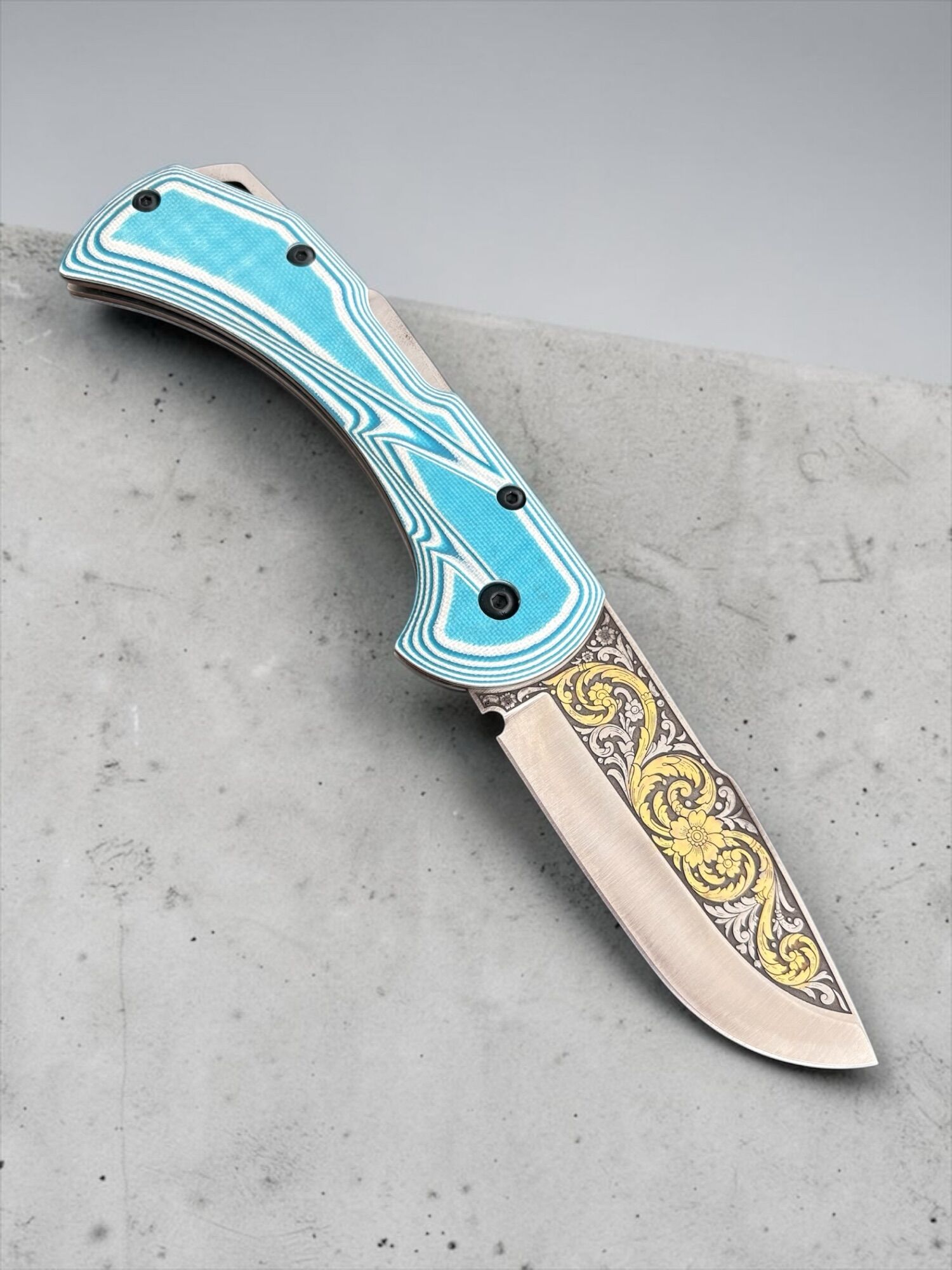 BIÇAK BURADA | TURAN | Handmade – BM390MC & G10 – Bild 2