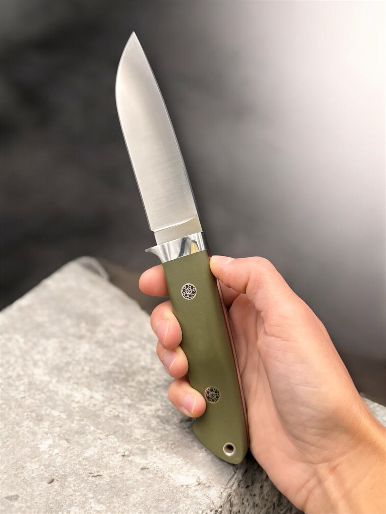 Tokaba Knives Türkiye | Custom Loveless Design | N690 & G10 / Red Liner - Image 6