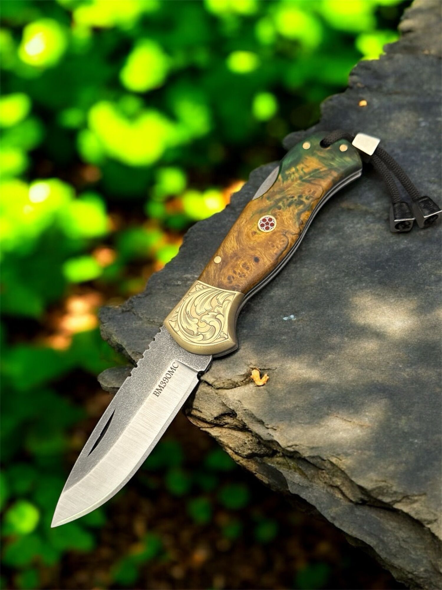 BIÇAK BURADA | TAURUS GUARD | Handmade - BM390MC & Amboynaholz – Bild 8