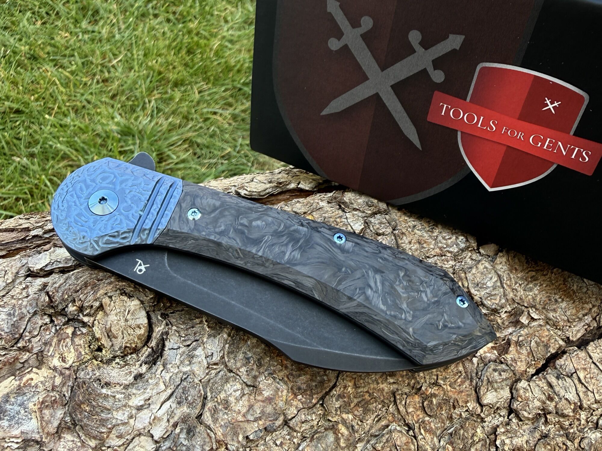 FOX GvP TFG | Semi Custom MAGNA | Flipper | BM390MC PVD SW, Dark Matter Blue - limitiert auf 23 Stück – Bild 8