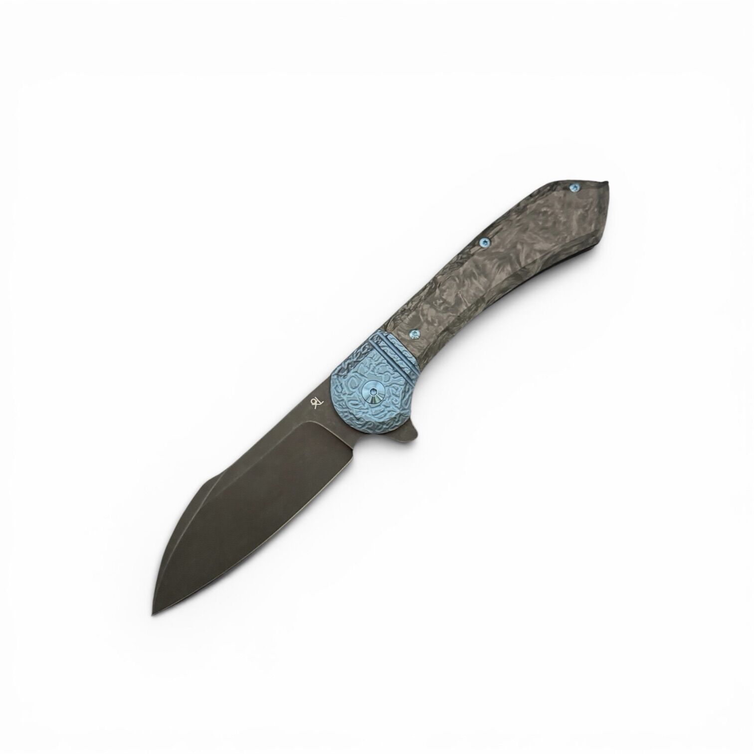 FOX GvP TFG | Semi Custom MAGNA | Flipper | BM390MC PVD SW, Dark Matter Blue - limitiert auf 23 Stück