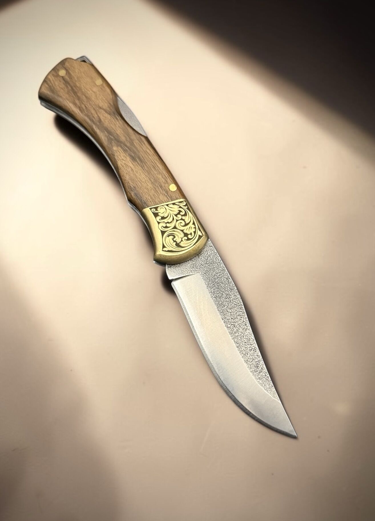 BIÇAK BURADA | TAURUS GUARD | Handmade - N690 & Walnut wood / industrial wood (composite wood) - Image 11